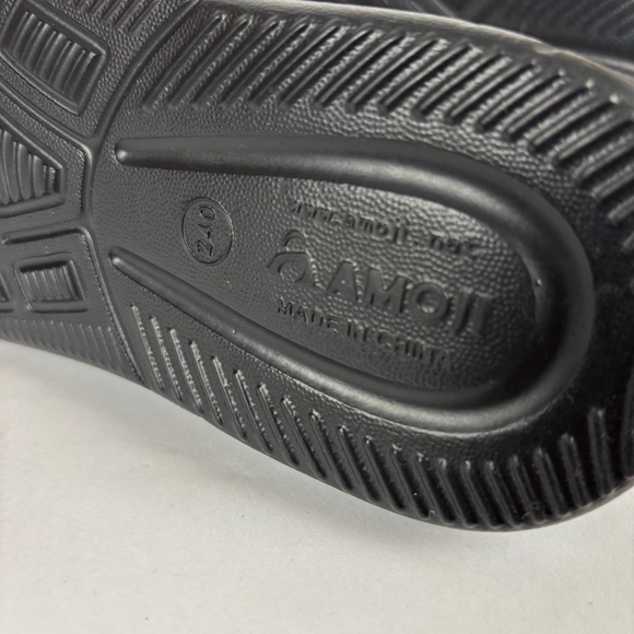 Amoji Camo Clogs Black/Gray Sizes 240.mm Woman 7 - Men 6 - Picture 7 of 8